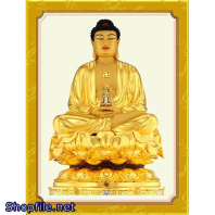 Phật Giáo ngồi tòa sen